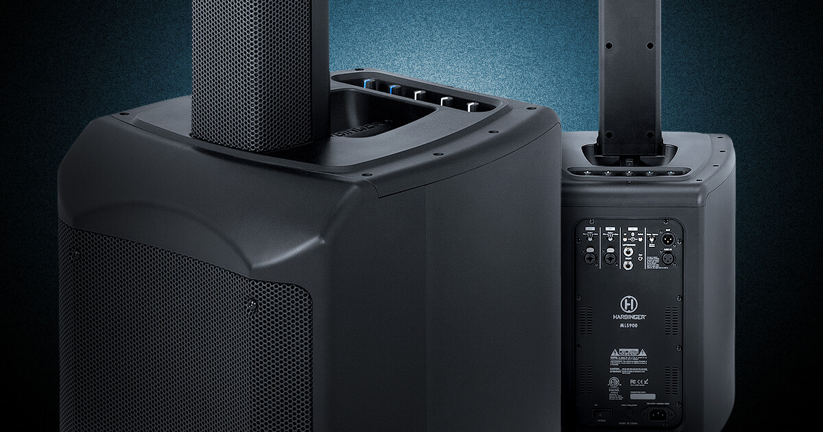 Harbinger MLS900 Portable Line Array PA